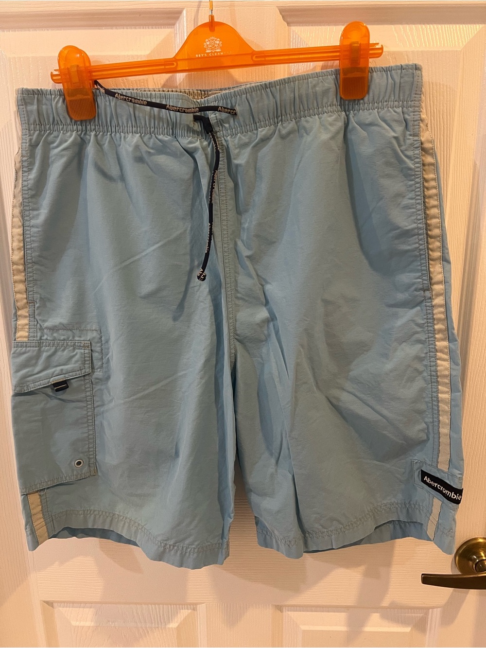 Abercrombie & Fitch Light Blue Men’s Swim Shorts